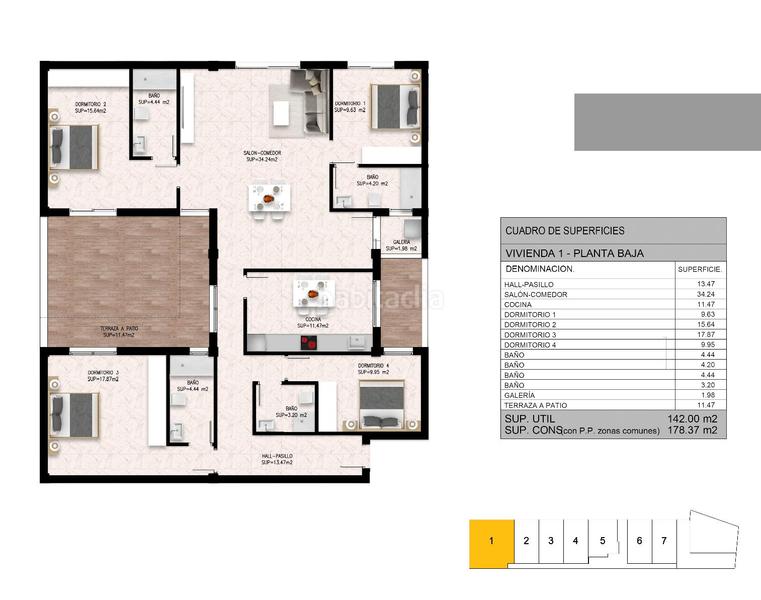 Foto d4eea13c-8fc9-424d-a028-8f0305241f01. Ground floor 178m<sup>2</sup> in plaza andalucía 3 in La Coca-La Nia-Vistahermosa Aspe