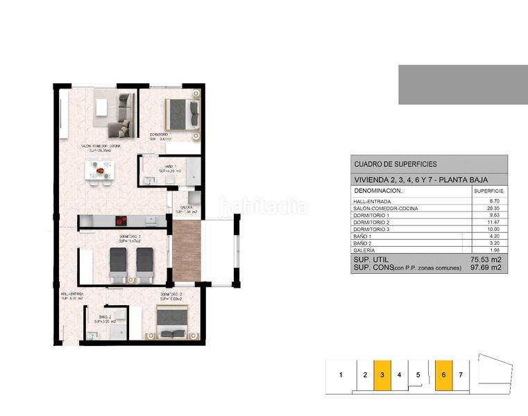 Foto 5ce3dc97-1a2c-4b1b-8c8b-c2f189942e83. Ground floor 97m<sup>2</sup> in plaza andalucía 3 in La Coca-La Nia-Vistahermosa Aspe