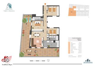 Attique à Avenida avenida andalucía 20. Espectacular ático de obra nueva con terraza de 65 m2 y vistas a