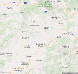 Etagenwohnung in Sant Llorenç d´Hortons. Vivienda  125 m  3 hab. en sant llorenç dhortons