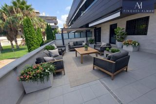 Planta baixa  Antoni maria alcover. Planta baja en las llunas residencia en vilanova y la geltru