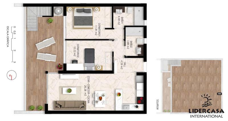 Foto a61f5fc7-6f3e-4572-9733-0be9fdc882bb. Appartement avec parking piscine dans La Florida Orihuela