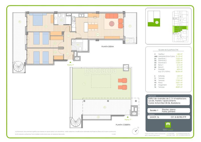 Foto 0b3211cd-a3e7-4e24-8988-5af7224cc47e. Duplex 85m<sup>2</sup> in carrer de pi i margall 5-7 in Port Badalona