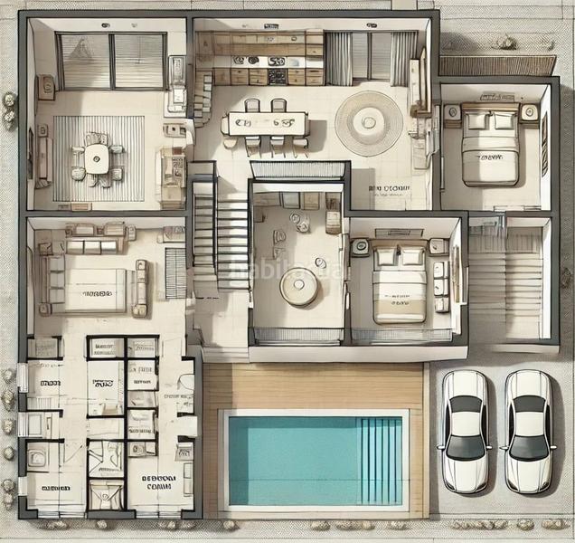 Foto 7b3b6f4f-6563-438c-89ca-da2275f541c3. Maison jumelée dans Playa Fañabé Alto Adeje