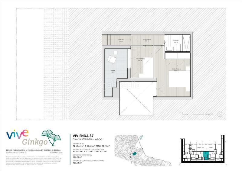 Foto 1f706228-73d5-4fc9-a56b-f122a20ac376. Duplex 126m<sup>2</sup> in carrer san bartolome 15 in Ayuntamiento - El Salvador Godella