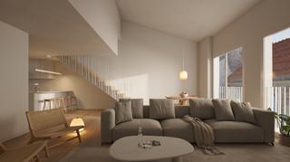 Dplex en Carrer sant blas 29. Obra nova