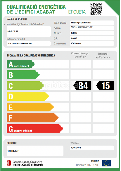 Foto e72a6e3c-8649-46c8-ac4c-1b1f7f21241d. Casa amb calefacció aparcament piscina a les botigues de Sitges Sitges