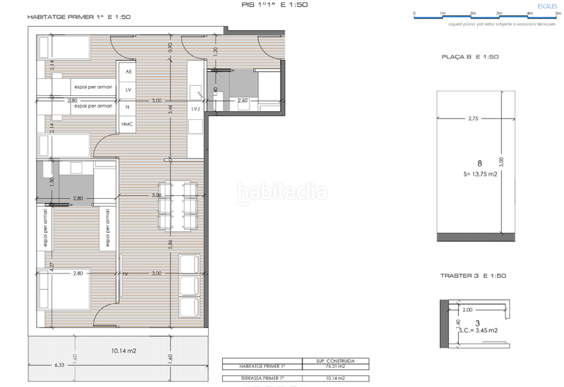Foto 2eb6d4cd-180f-4a2b-aedc-3445599907b8. Etagenwohnung 81m<sup>2</sup> mit heizung pool in Montmar Castelldefels