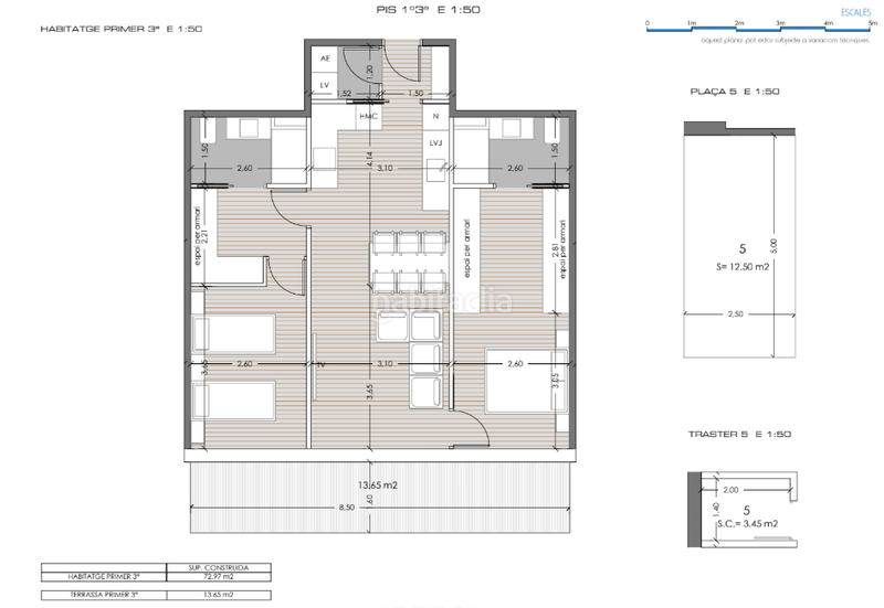 Foto 4d21b3d4-2e1c-4e5c-84ab-cec35a0796a4. Etagenwohnung 80m<sup>2</sup> mit heizung pool in Montmar Castelldefels