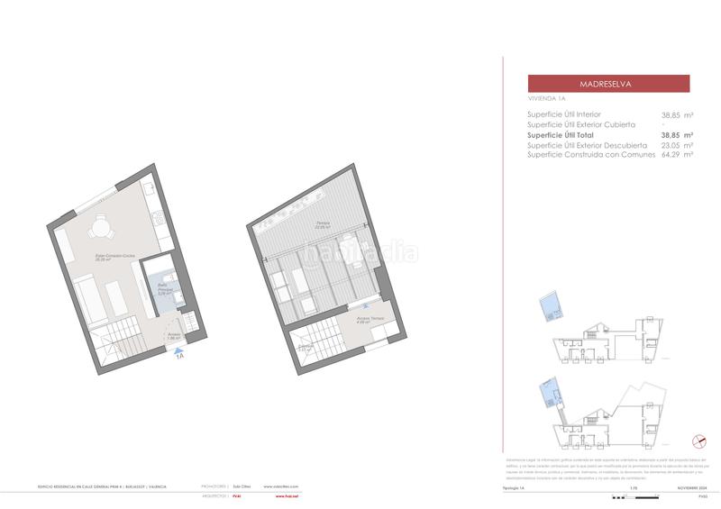 Foto 2ac44b4f-cf1b-46b6-9643-c71a88025785. Estudi 64m<sup>2</sup> a carrer del general prim 4 a Zona Campus Universitario Burjassot