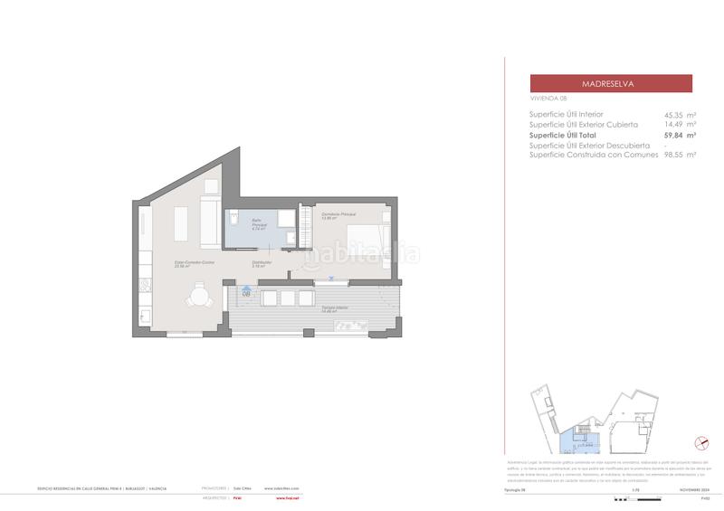 Foto dc596e81-0145-422d-883f-7f5bfbda329f. Piano terra 98m<sup>2</sup> in carrer del general prim 4 in Zona Campus Universitario Burjassot