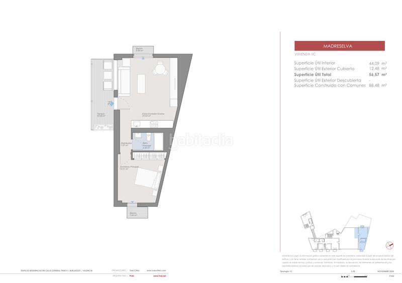 Foto 127ba070-944c-4f11-9f86-7e2c192ba48e. Piso 88m<sup>2</sup> en carrer del general prim 4 en Zona Campus Universitario Burjassot
