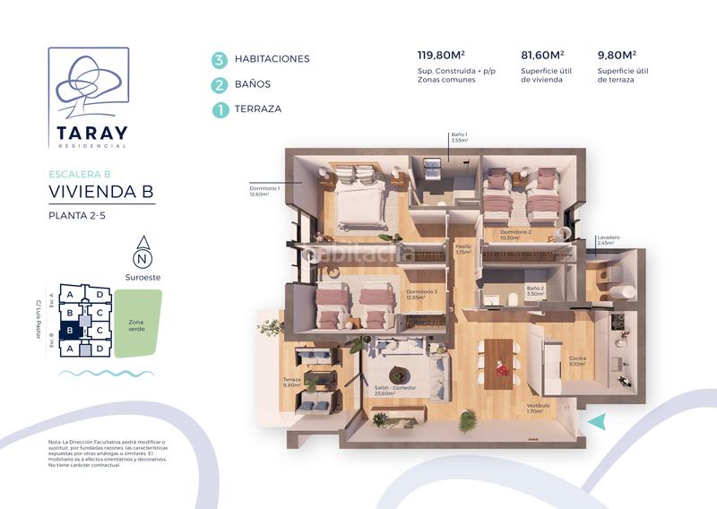 Foto b4942afe-1b2f-40b5-820e-c34ac2952bd9. Pis 119m<sup>2</sup> amb aparcament piscina a Aguadulce Sur Roquetas de Mar