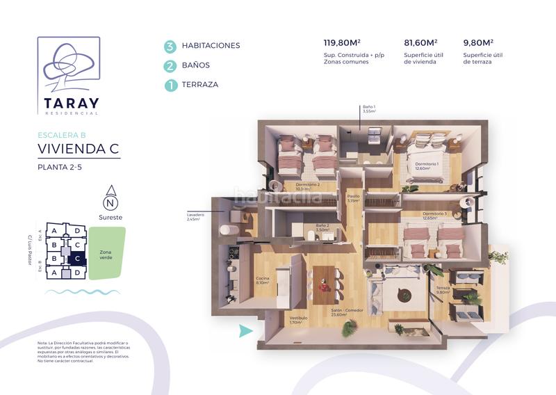 Foto d221eeb5-db96-4363-9877-989991ecb1c9. Pis 119m<sup>2</sup> amb aparcament piscina a Aguadulce Sur Roquetas de Mar