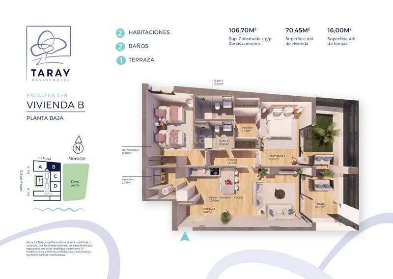 Foto 29efcd74-8a2d-4e84-8adc-2a316df08c25. Planta baixa 93m<sup>2</sup> amb aparcament piscina a Aguadulce Sur Roquetas de Mar