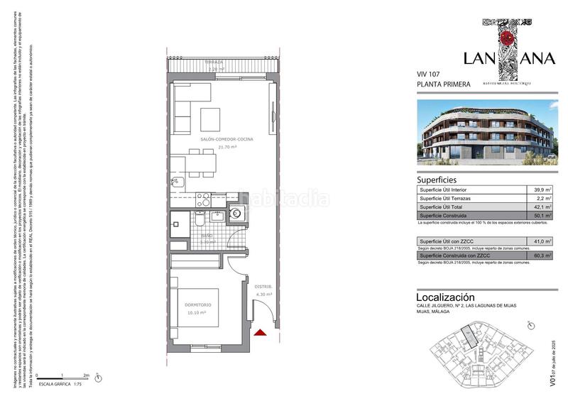 Foto fe026436-2f1a-4892-84f7-a1bfcdc7c41d. Etagenwohnung 60m<sup>2</sup> in calle jilguero 1 in Las Cañadas Mijas