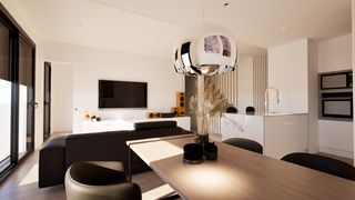 Zweist�ckige Wohnung in Vilanova del Cam�. D�plex de obra nueva en barri de la pau � vilanova del cam�. Neubau