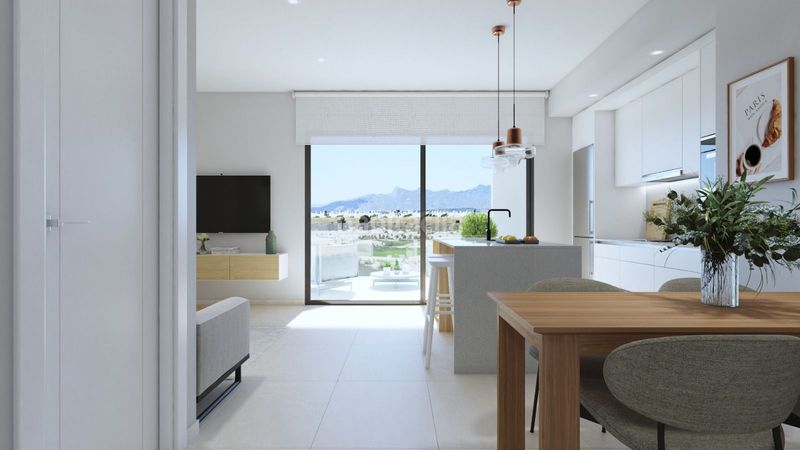 Foto bb86c564-42c6-4ab4-8018-1e48ad9e7d5a. Apartament amb piscina a Hacienda del Álamo Golf Fuente Álamo de Murcia