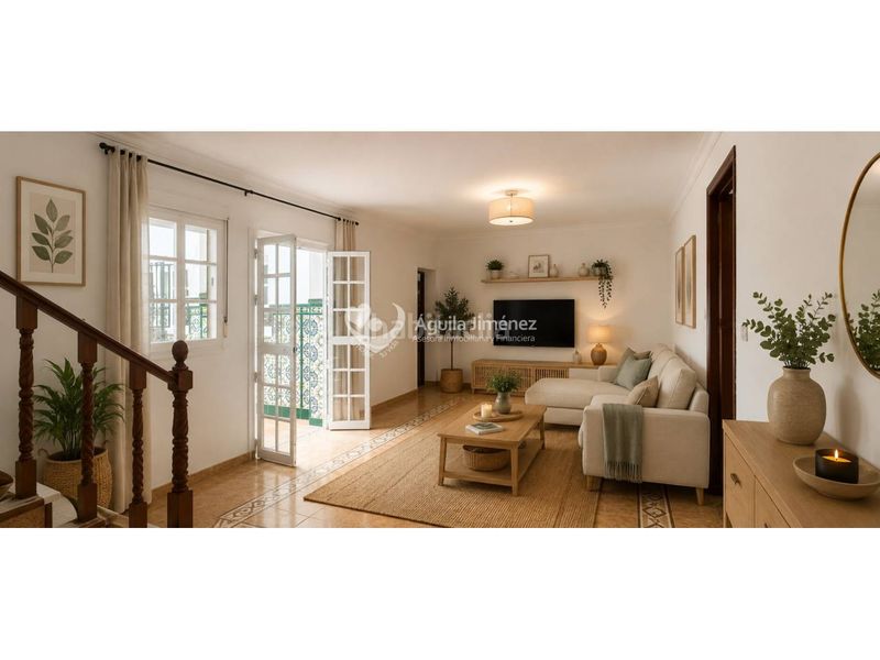 Foto 3c0e6891-c959-430c-a61b-7f32f69a945d. Casa adosada venta de gran casa en Oromana, para dos familias. contiene imágenes generadas con ia en Alcalá de Guadaira