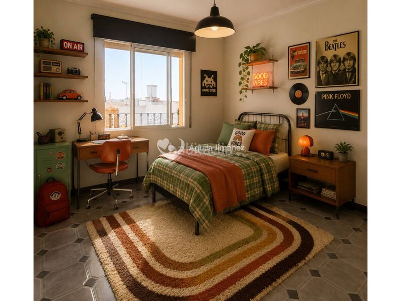 Foto a3b3c292-1c9f-4062-84a4-723f2d504999. Casa adosada venta de gran casa en Oromana, para dos familias. contiene imágenes generadas con ia en Alcalá de Guadaira