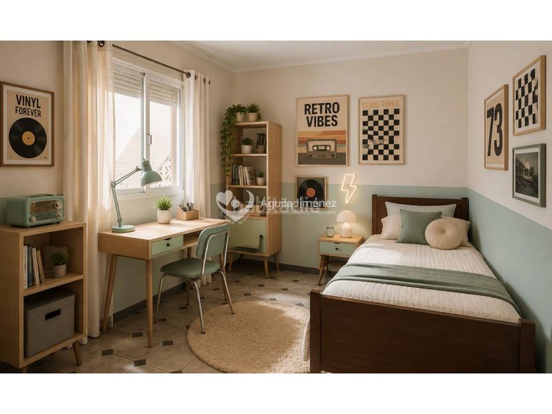 Foto a86422fe-09f7-4ec7-975a-30f94e19ed0f. Casa adosada venta de gran casa en Oromana, para dos familias. contiene imágenes generadas con ia en Alcalá de Guadaira