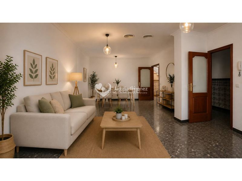 Foto 7320041a-2eb2-404b-99e7-b7325ec437d9. Casa adosada venta de casa adosada en Nueva Alcalá, alcalá de guadaíra contiene imágenes generadas con ia en Alcalá de Guadaira