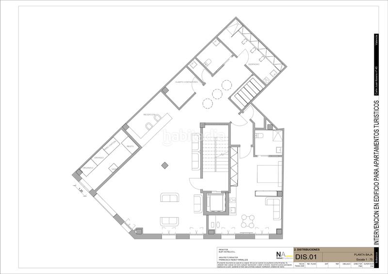 Foto e3c8de21-3561-4d84-956a-75fb7784ecee. Edificio se ofrece un edificio con licencia para un apartahotel exclusivo, ubicado en la calle juan llorens, 45, . en Valencia