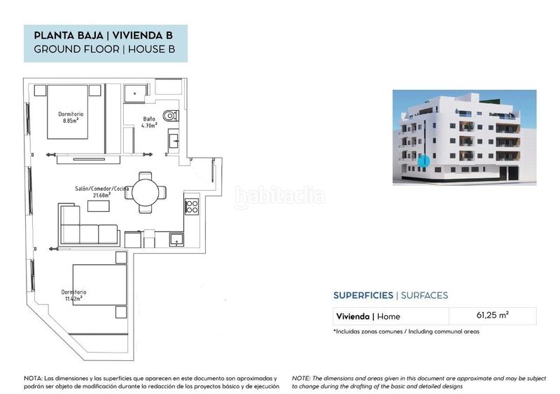 Foto 18eb1f9a-65cb-446f-992d-ff22e0b643dd. Planta baixa amb aparcament terrassa a Antonio Machado Torrevieja