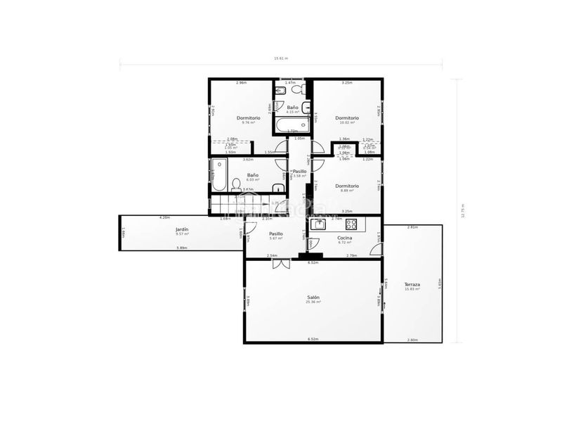 Foto 3e312d4b-6028-46f2-9b14-77c9ddb4ae7c. Chalet with heating parking pool in Villa del Prado