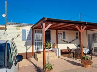 Chalet  Partida carga. Sun roller mobile home with extension