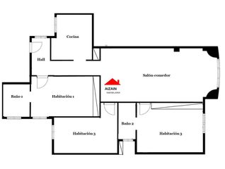 Appartement  Gran vía don diego lópez de haro. Magnífico piso en la gran vía bilbaína para entrar a vivir.