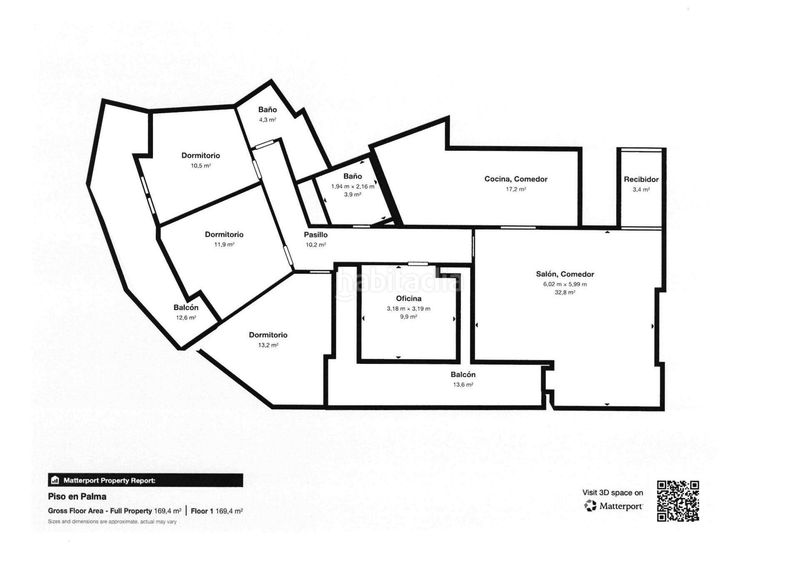 Foto 233278a3-8131-416b-b88a-1843b12493cb. Pis amb calefacció aparcament a Foners Palma de Mallorca