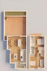 Dúplex  Calle de can curt. Obra nueva en plaza pedro garau