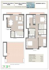 Dplex  Calle passatge de can curt, 24. Obra nueva en plaza pedro garau