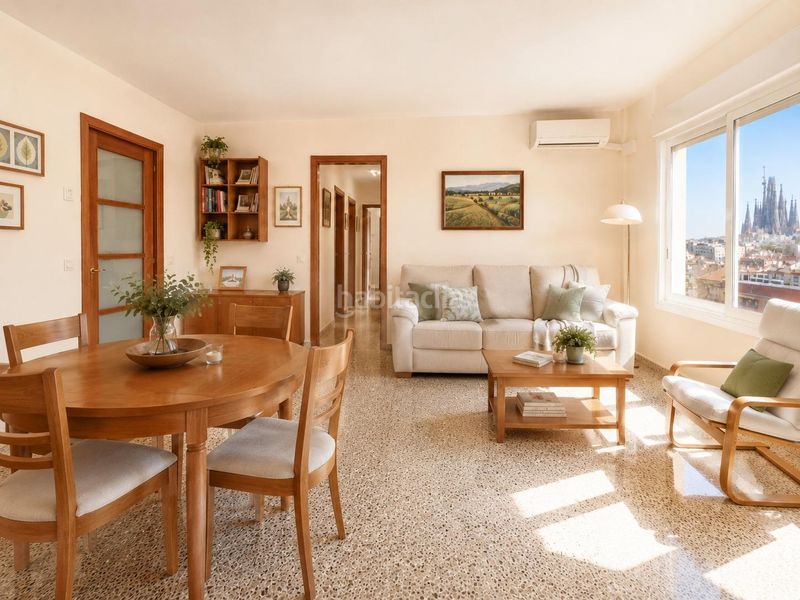 Foto 78fb2a1e-c931-4b7a-95d1-e90ec2dbf93d. Apartamento luz, amplitud y vistas a la Sagrada Família en pleno eixample en Barcelona