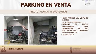Aparcament cotxe a Carrer Bartolomé Esteban Murillo 30