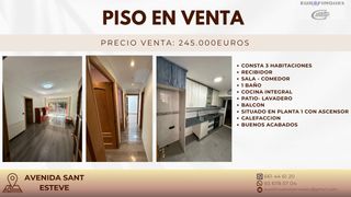Flat in Avinguda sant esteve 98. Gran oportunidad...!!