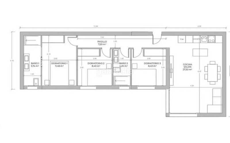 Foto 5c7e1741-8117-463a-af11-0dba56416d69. Casa 90m<sup>2</sup> de obra nueva en Castellnou-Can Mir-Can Solà Rubí
