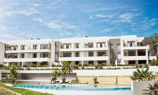 Ground floor in Manilva Pueblo. Nylva homes apartamentos contemporáneos con vistas al mar en bah