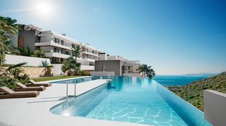 Penthouse in Manilva Pueblo. Nylva homes ático contemporáneo con vistas al mar en bahía de la
