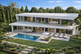 Maison à La Quinta. Villa contemporánea de lujo con vistas panorámicas al mediterrán