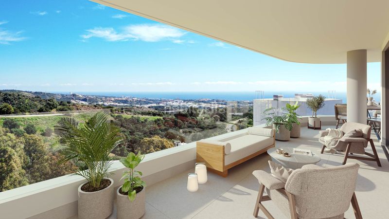 Foto 5a31bab9-1eb2-4612-a95f-54de59496bab. Apartament amb aparcament piscina a Elviria Marbella
