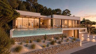 Casa a Sa Riera-Sa Fontansa. Venta villa con piscina en begur, centro