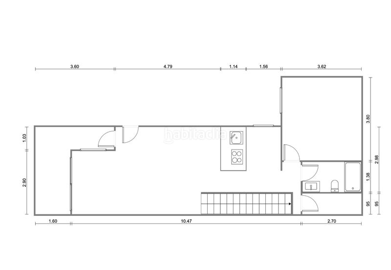 Foto cb6f81a1-8904-4920-a8a4-12d2a15b5206. Duplex avec chauffage dans Eixample Nord Girona