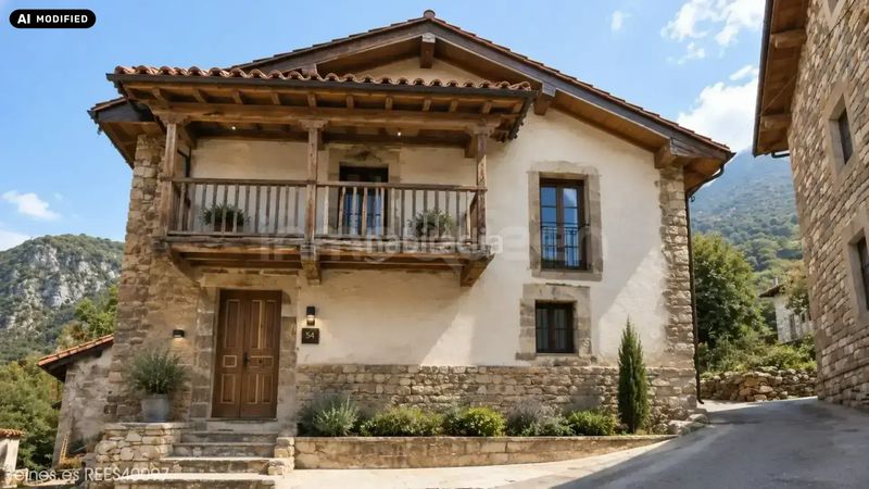 Foto 98275d3d-7044-4413-a54d-5e112292933c. Casa amb calefacció a Peñamellera Alta