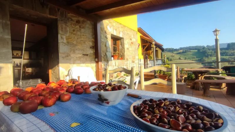Foto 00d4a987-8e12-4fd3-8e74-b54601961b1e. Casa aparellada amb calefacció a Candamo