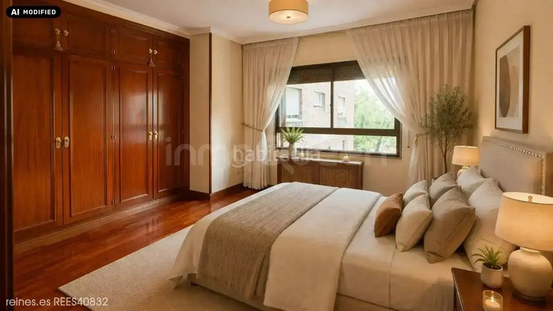 Foto 1154c6b1-f8fb-40c0-acc3-b0659d477fd3. Pis amb calefacció aparcament a Hispanoamérica-Bernabéu Madrid