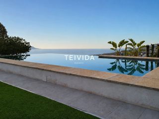 Xalet  Tejina de isora. Villa independiente con piscina infinity y vistas al mar en teji
