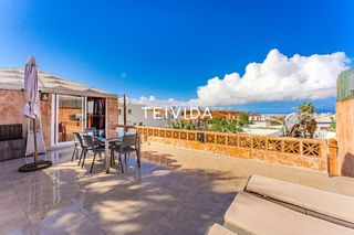 Chalet  Avenida el palm-mar. Chalet pareado con vistas al mar, jardín y grandes terrazas en p