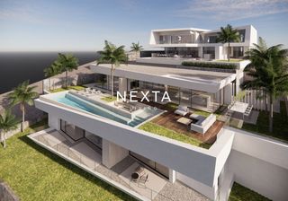 Casa  Francia. Villa de obra nueva con vistas al mar en caldera del rey